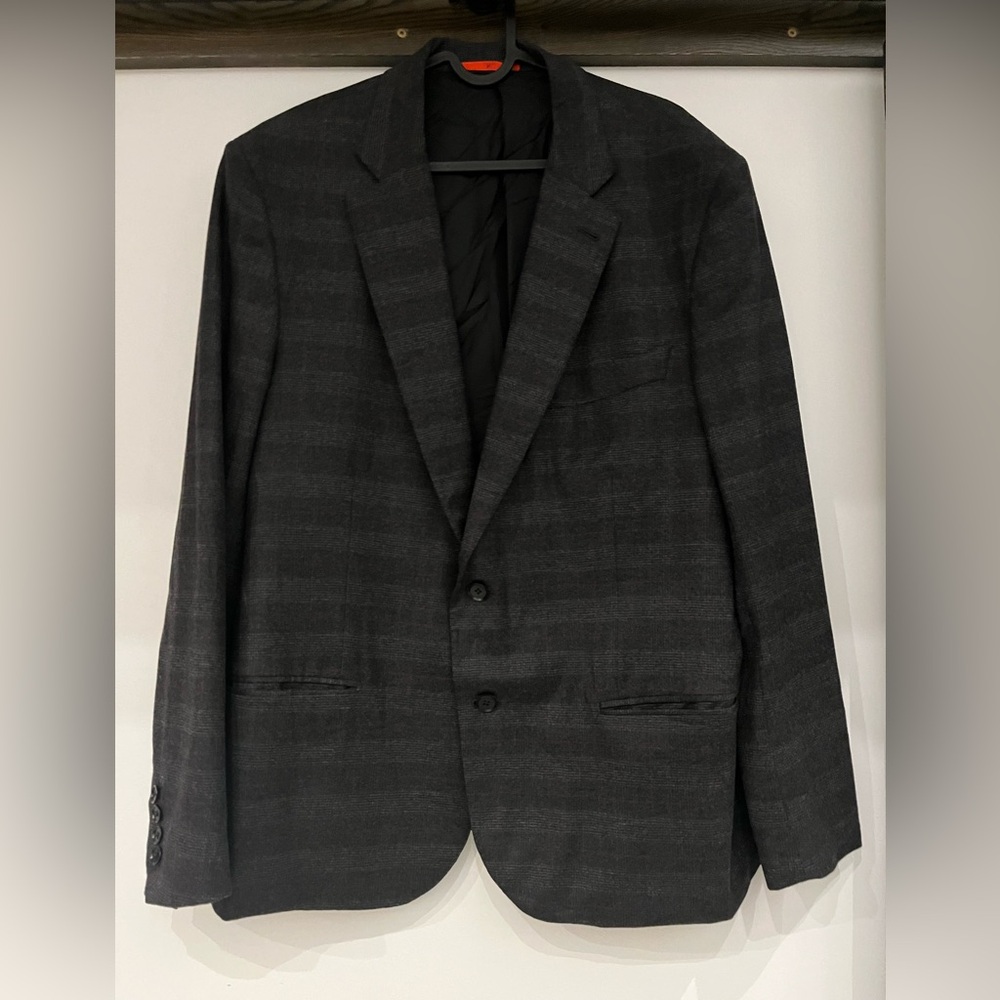Isaia Sports Jacket Blazer 170’s weightless Fodera Sanita Wool Cashmere size 58